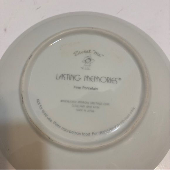Vintage Lasting Memories Trinket Dish! Made in Japan! - Picture 4 of 5